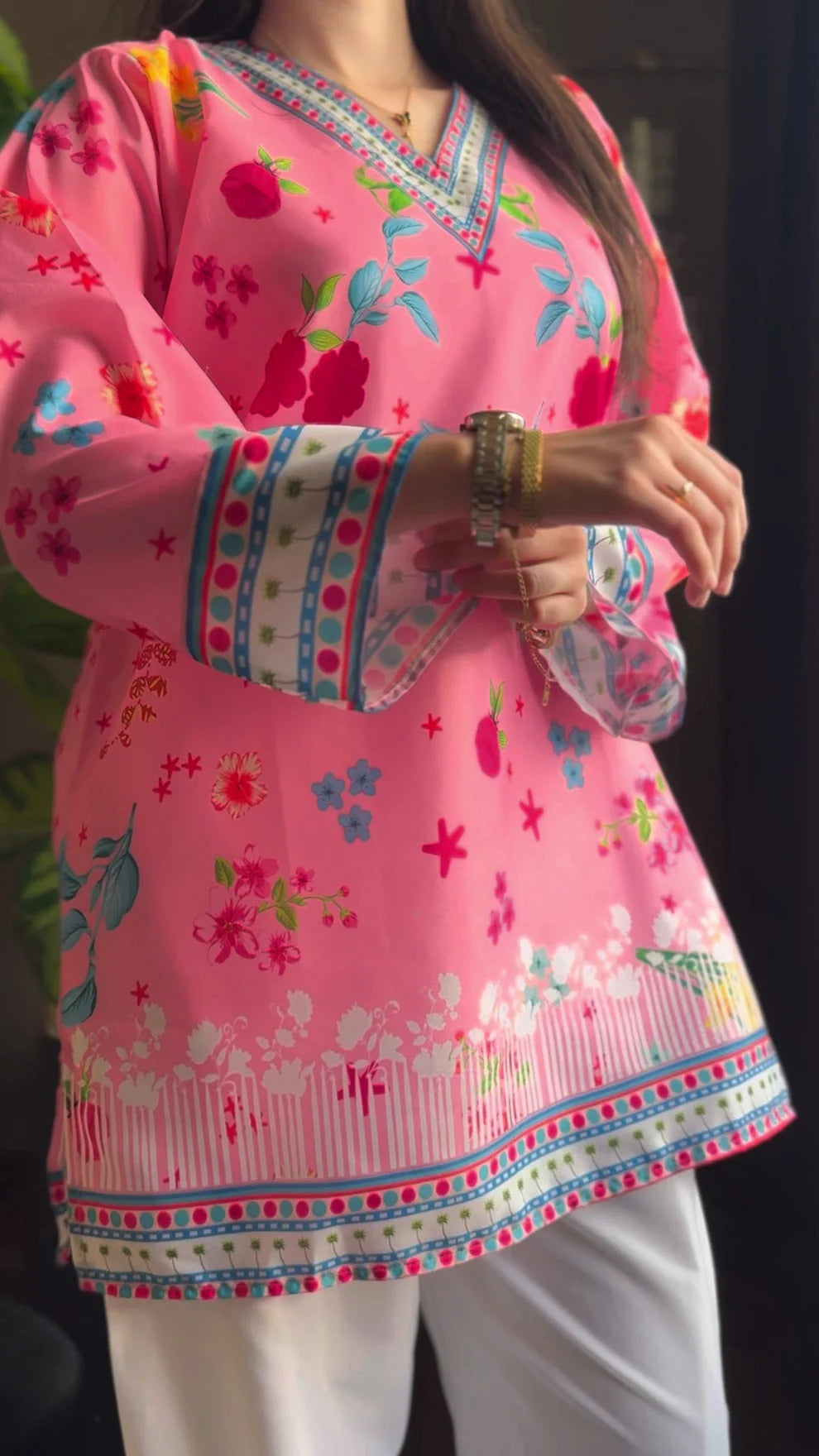 Charming pink