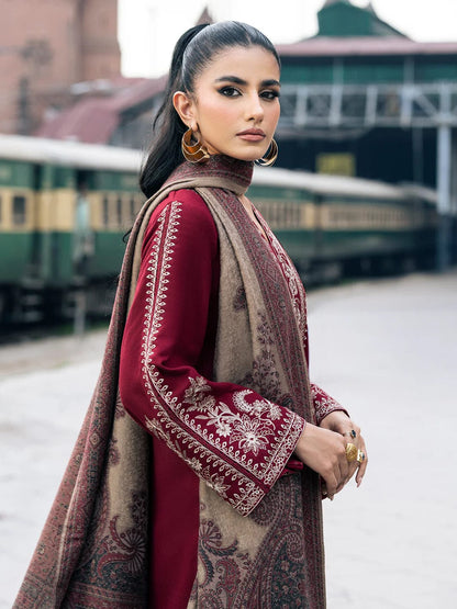 Izel embroidered Dhanak