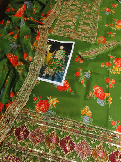 Aneela's silk Mehndi