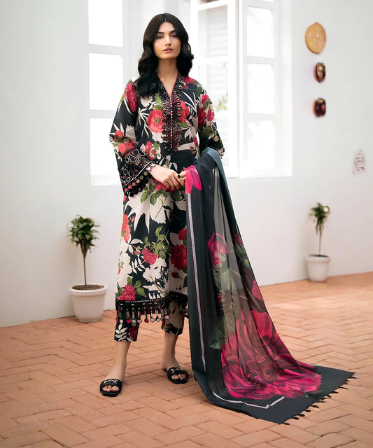 Black Floral