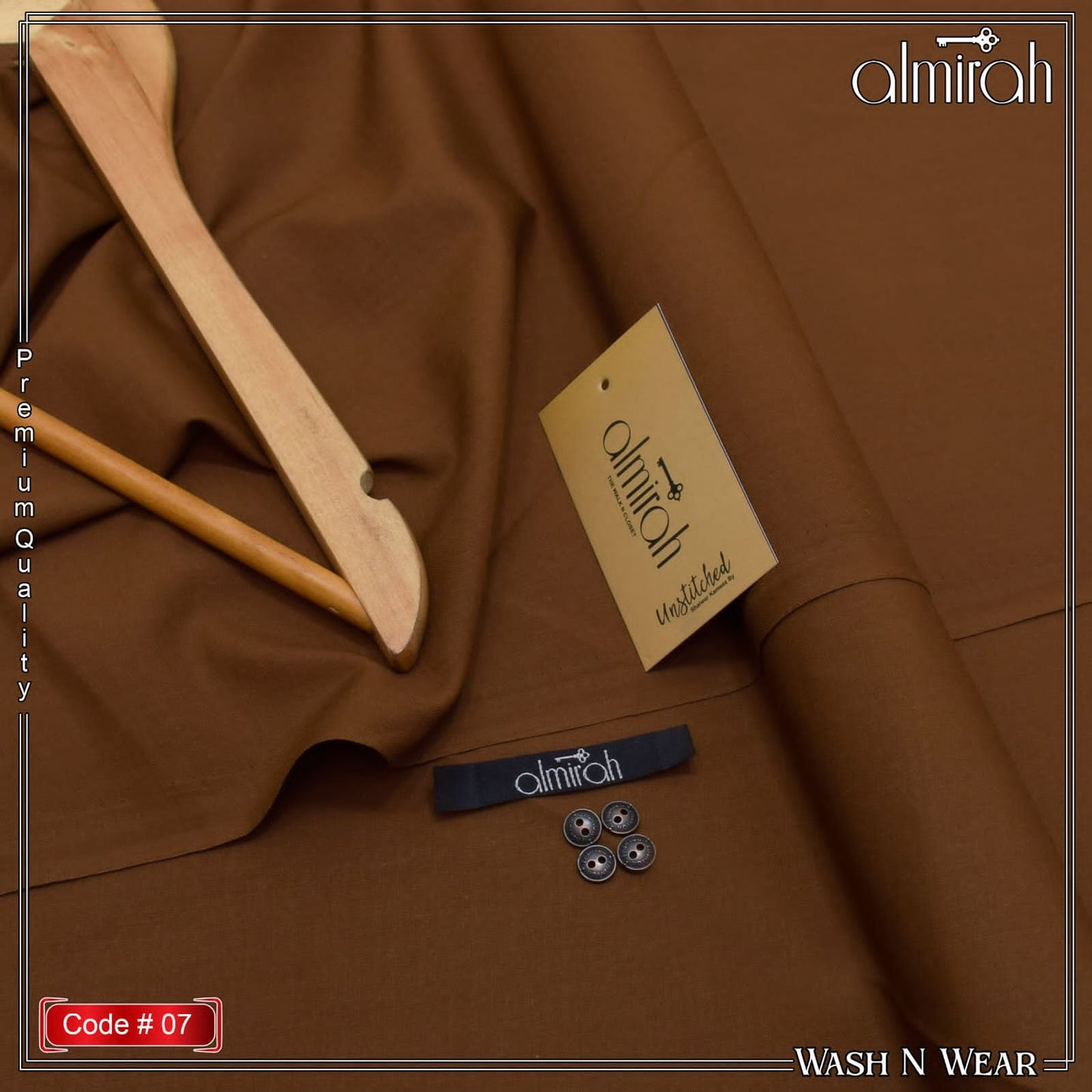 almirah Men's Wash & Wear