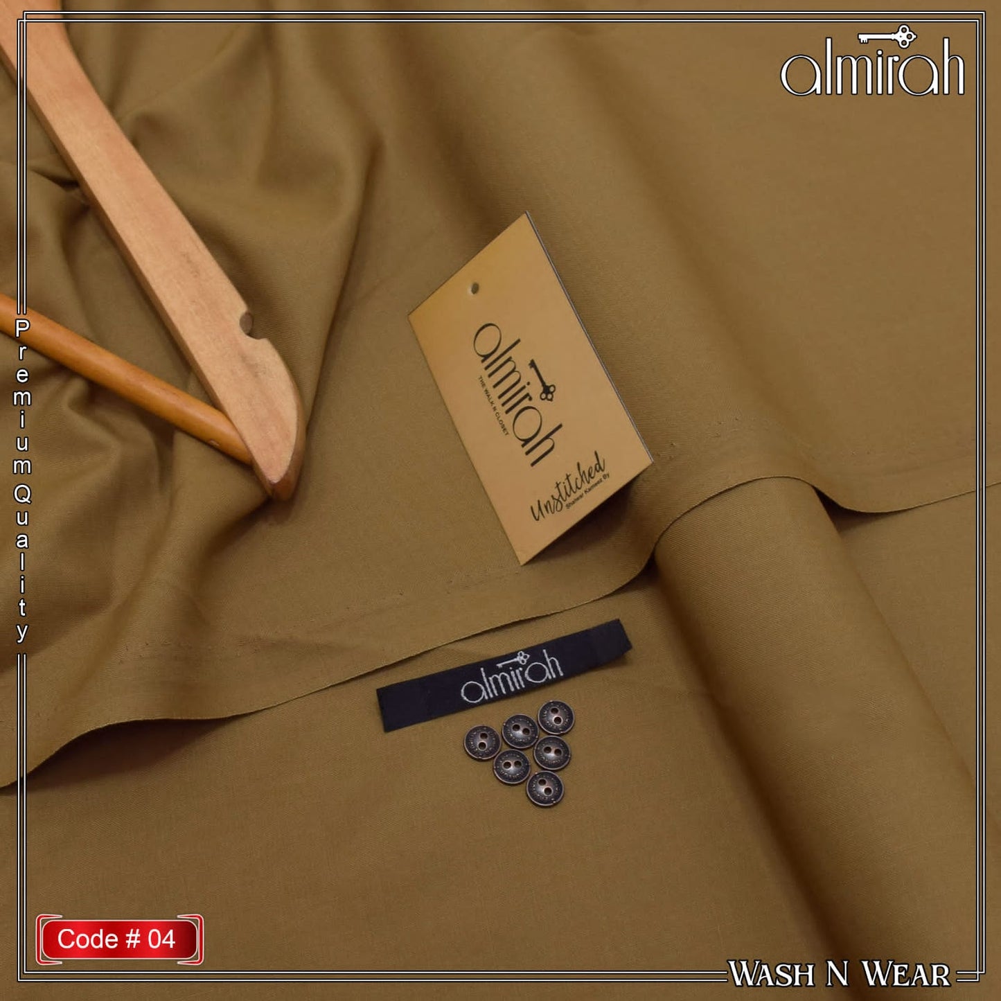almirah Men's Wash & Wear