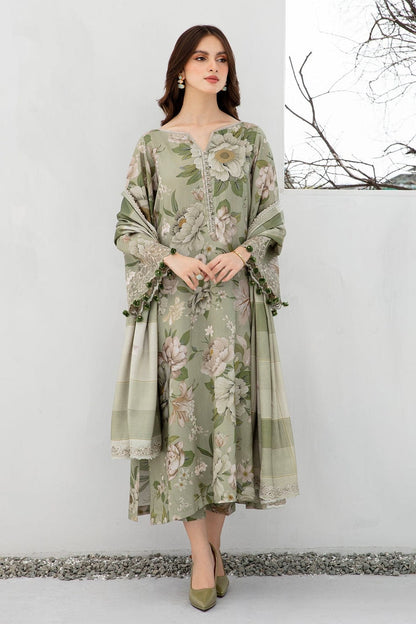 GREEN FLORAL