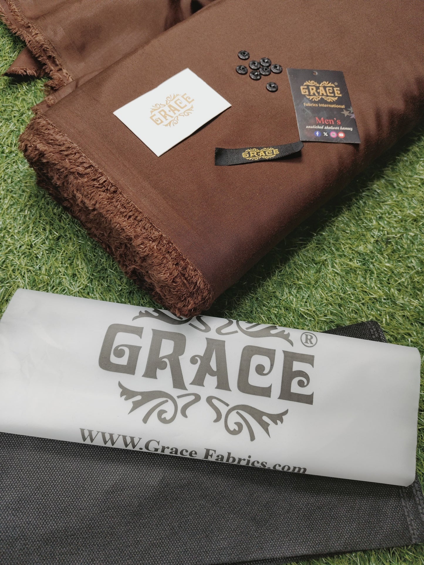 Grace Boski Suiting (Chocolate Brown)
